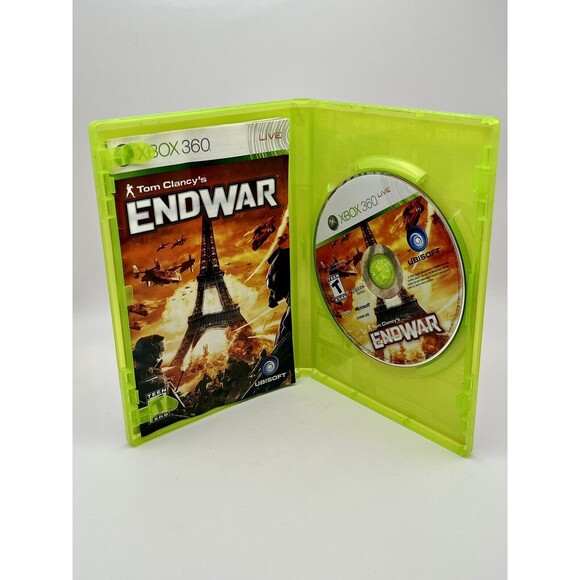 Tom Clancy's EndWar Microsoft Xbox 360 2008 CIB Used - TESTED & WORKING - Picture 4 of 6